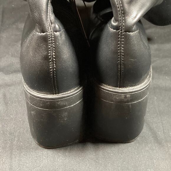 Wild Fable Women's Azzahya Stretch Tall Dress Boots with Memory Foam Insole 8 - Picture 4 of 6